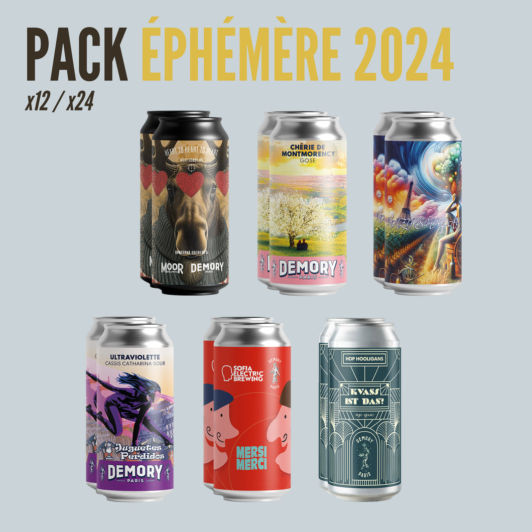 PACK ÉPHÉMÈRE 2024