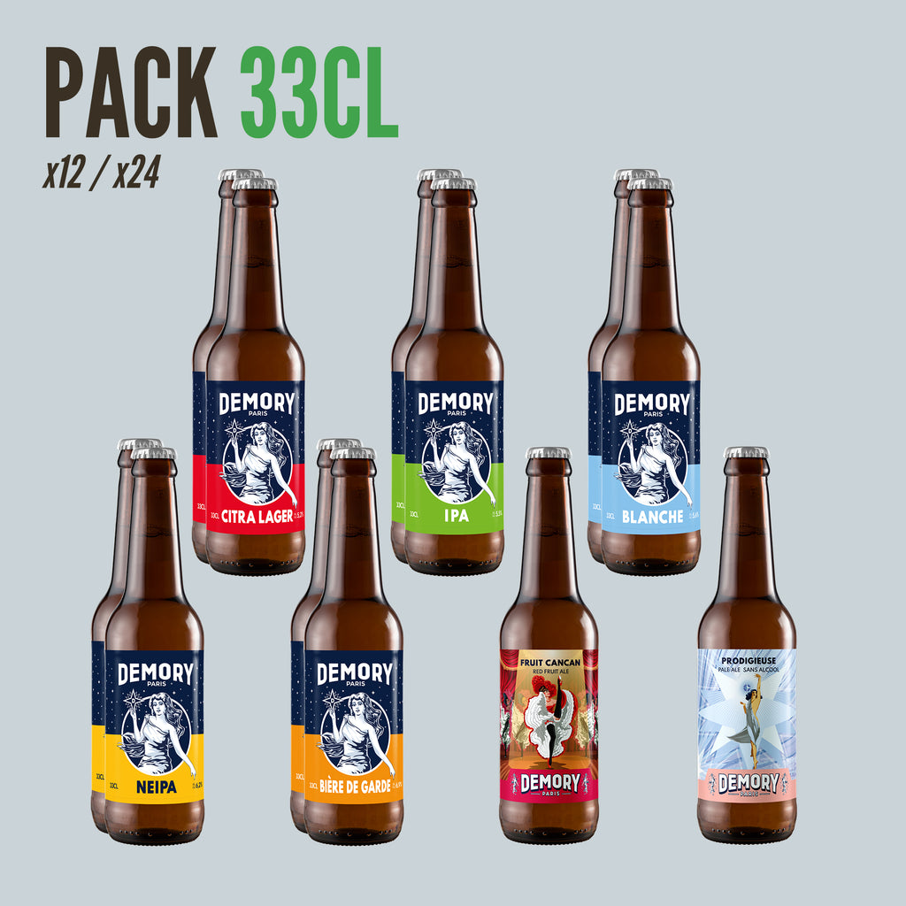PACK DÉCOUVERTE 33CL