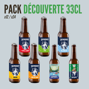 PACK DÉCOUVERTE 33CL