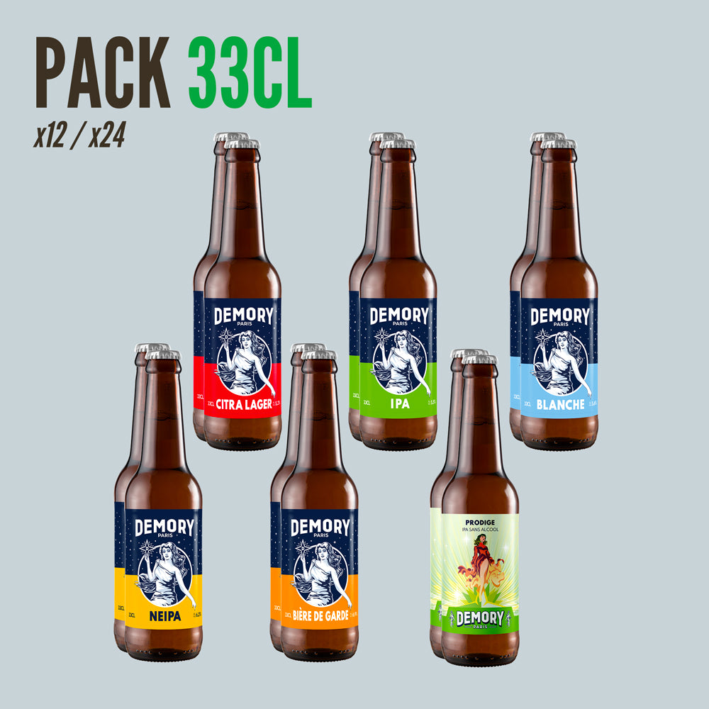 PACK DÉCOUVERTE 33CL